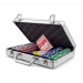 Poker set 200 chip v hlinkovm kufku - Poker set 200 chip v hlinkovm kufku