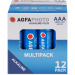 12x alkalick baterie Agfa AAA, LR03 - 12x alkalick baterie Agfa AAA, LR03
