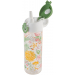 Láhev sportovní s úchytem a brčkem dekor BOTANICA 750ml - Láhev sportovní s úchytem a brčkem dekor BOTANICA 750ml
