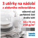 3x utrka na ndob 70x50cm mikrovlkno Lagrada UN02, odstny ed - 3x utrka na ndob 70x50cm mikrovlkno Lagrada UN02, odstny ed