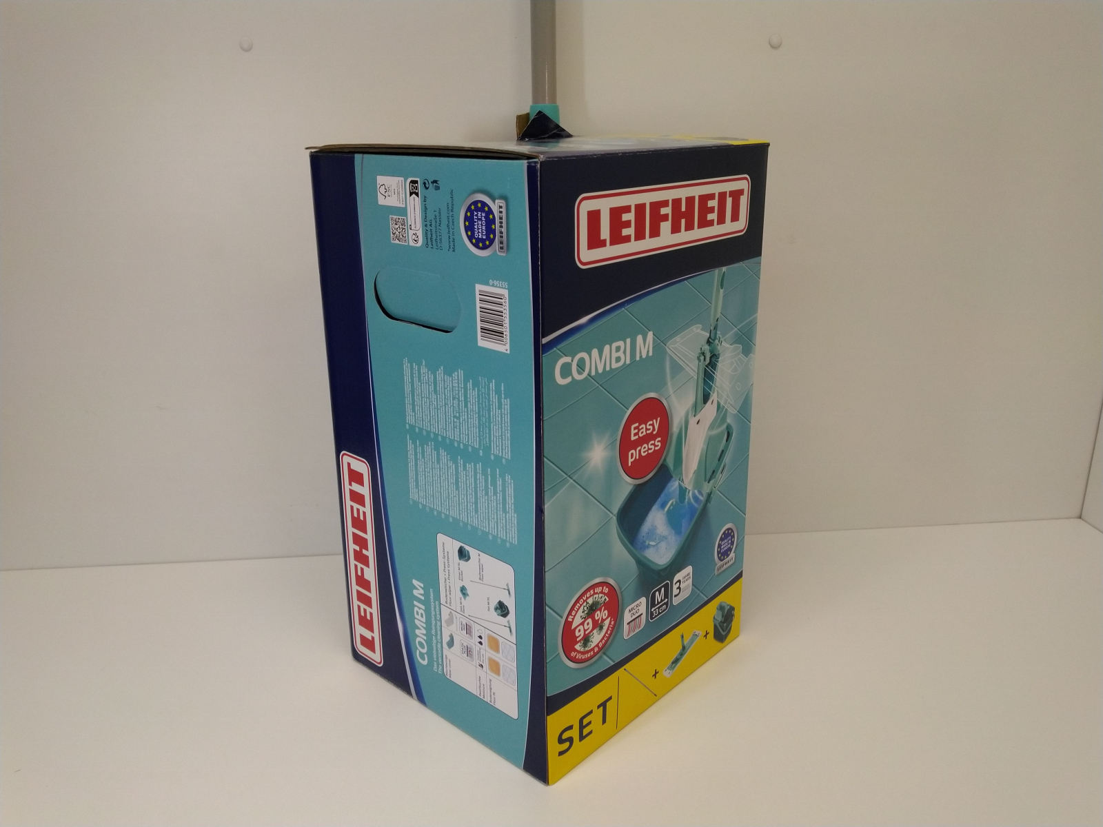 Mop Cover For Leifheit Clean Twist M Ergo Micro Duo Floor Mop, Strong - View #9