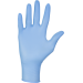 Rukavice nitril 100 ks L svtle modr bez pudru Mercator Basic - Nitrylex basic sv.modr ruka