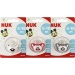 Dudlk NUK Trendline Disney 2, 6-18 msc - Dudlk NUK Trendline Disney 2, 6-18 msc