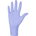 Rukavice nitril 100 ks M fialov bez pudru Mercator Classic - Rukavice nitril 100 ks M fialov ruka