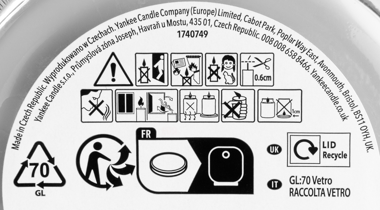 Svíčka YANKEE CANDLE Vanilla Bean Espresso 567 g, 2 knoty 499 Kč