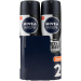 NIVEA MEN antiperspirant B&W Invisible Original 2x150 ml - NIVEA MEN antiperspirant B&W Invisible Original 2x150 ml