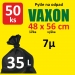 Pytle na odpad Vaxon 35l, 50ks, 7m, ern - Pytle na odpad Vaxon 35l, 50ks, 7mi, ern