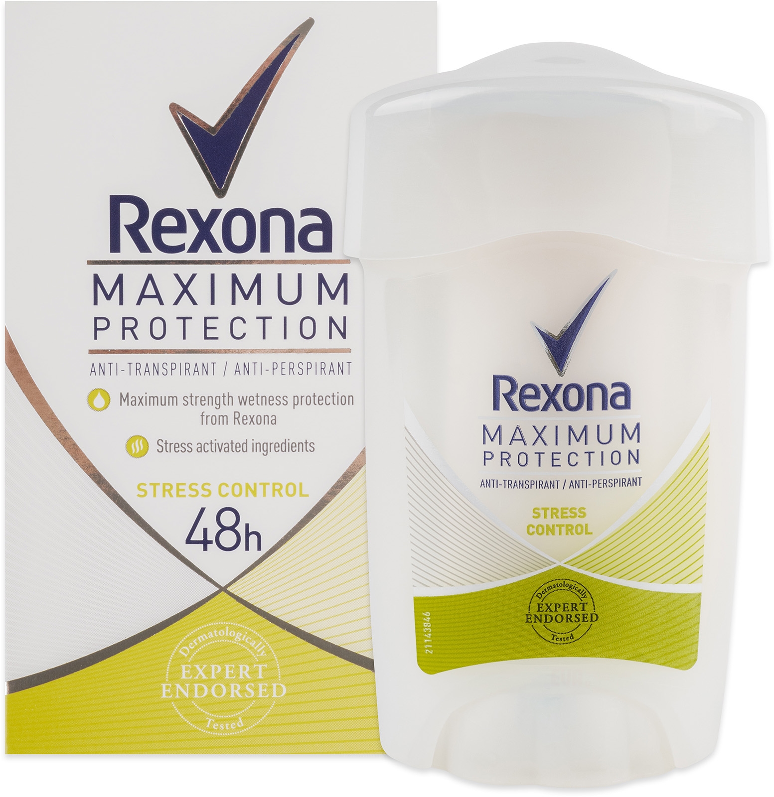 REXONA Maximum Protection Stick Stress Control 45 Ml 89 Kč