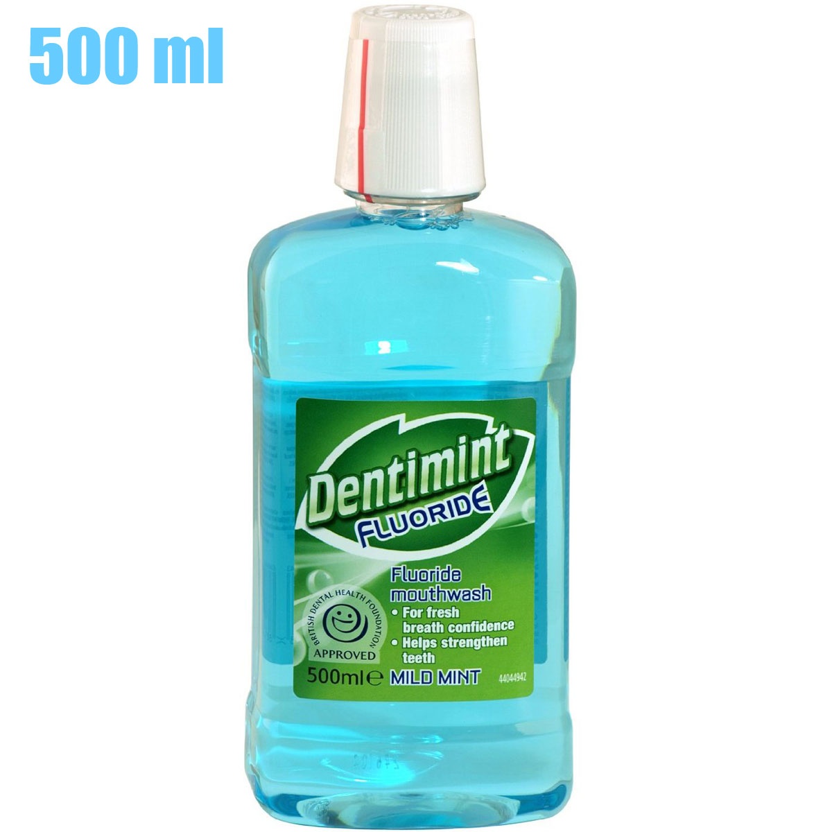 Voda ústní DENTIMINT Mild Mint 500 ml 36 Kč