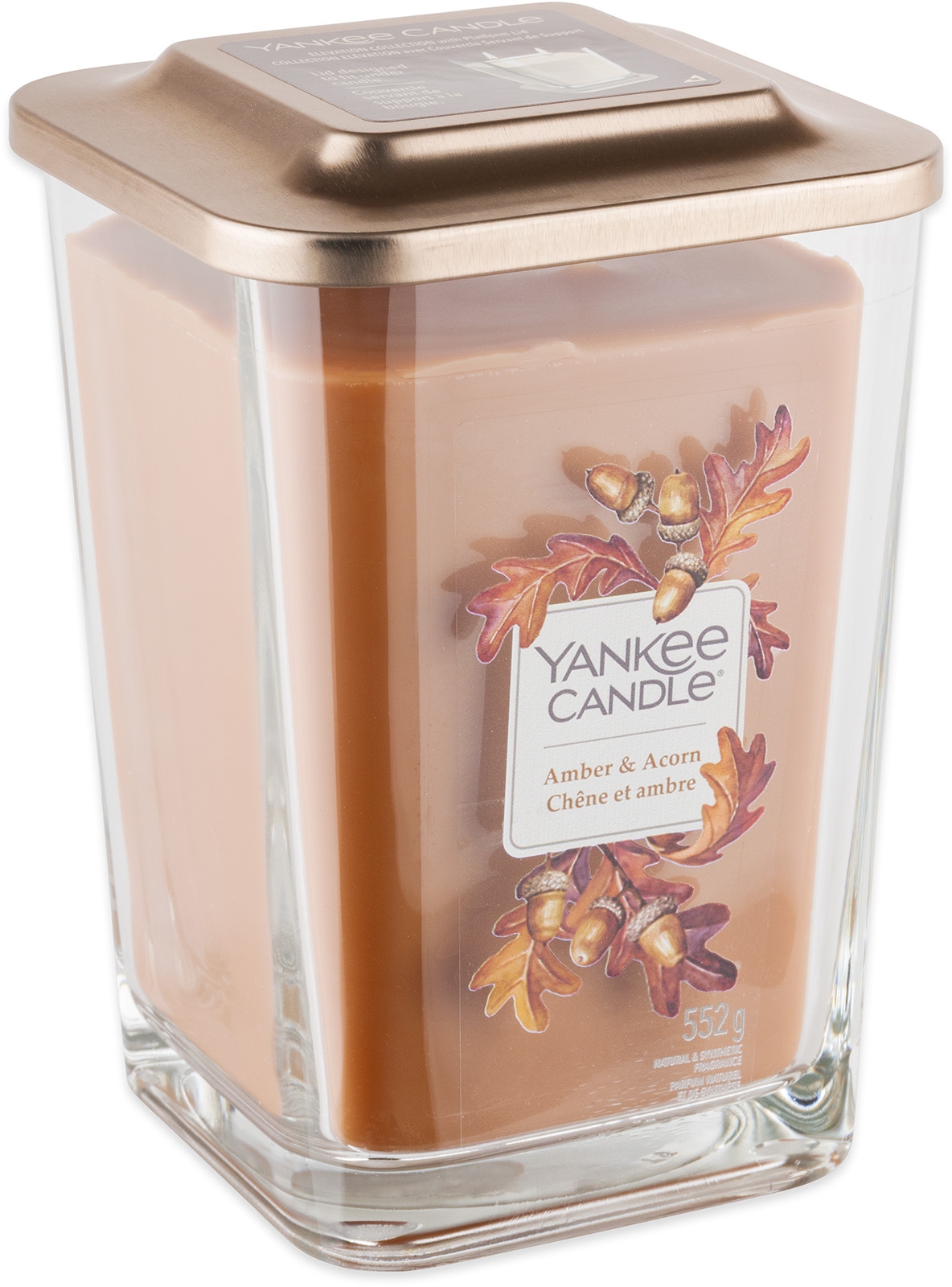 Svíčka YANKEE CANDLE Elevation Amber & Acorn 552 g 499 Kč