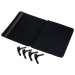 Pouzdro ALIGATOR Velcro na tablet 7" Black (210x140mm), se stojnkem, univerzln, syntetick ke - IT3988