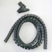 Svazkovac spirla + constrictor, 15-50mm, ern, 2m, (15mm pr.), Logo - Svazkovac spirla + constrictor, 15-50mm, ern, 2m, (15mm pr.), Logo