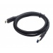 Kabel USB GEMBIRD USB-C 3.0 AM na Type-C (AM/CM), 1m, ern - Kabel USB GEMBIRD USB 3.0 AM na Type-C kabel (AM/CM), 1m, ern 