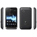 Telefon SONY Xperia tipo dual Serenne Black ST21i  - obr
