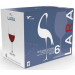 6x sklenice erven vno Bohemia Crystal LARA 450ml - 6x sklenice erven vno Bohemia Crystal LARA 450ml