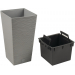 Kvtin FURU SQUARE s vlokou betonov 24 cm - Kvtin FURU SQUARE s vlokou betonov 24 cm