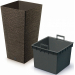 Kvtin FURU SQUARE ECO WOOD kvov s vlokou 24 cm - Kvtin FURU SQUARE ECO WOOD kvov s vlokou 24 cm