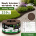 Obrubn�k zahradn� WOOD BORDER 10m x 13cm x 2,8mm, hn�d� - Obrubn�k zahradn� WOOD BORDER 10m x 13cm x 2,8mm, hn�d�