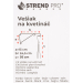 Dr��k na z�v�sn� kv�tin�� 24,5x13 cm, 50 cm �et�zek - Dr��k na z�v�sn� kv�tin�� 24,5x13 cm, 50 cm �et�zek