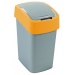 Koš odpadkový Curver FLIPBIN 25l stříbrná/žlutá 02171-535 - dop13565