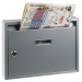 Schránka poštovní paneláková 32 x 24 cm šedá - dop15444-a