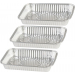 3x miska hranatá hliníková na gril 31,5 x 21,3 cm - dop20714-b