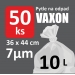 Pytle na odpad Vaxon 10l, 50 ks, 7µm, bílé - dro49058-xb