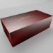 Kapesníčky Deluxo 200 ks 2vrstvé v krabičce, červené - dro47030-xm