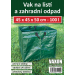 Vak 100 l na listí a zahradní odpad VAXON, čtvercový - zah04190-xa